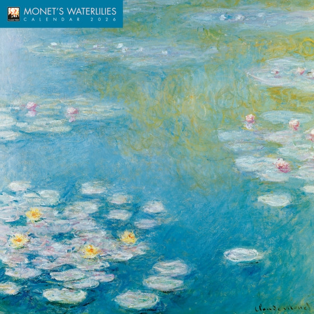 Monets Waterlilies Wall Calendar 2026 Art