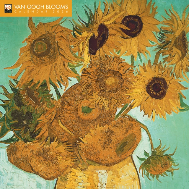 Vincent van Gogh Blooms Wall Calendar 2026 Art