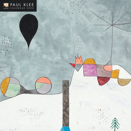 Paul Klee Wall Calendar 2026 Art Calendar
