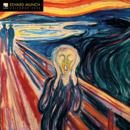 Edvard Munch Wall Calendar 2026 Art Calendar
