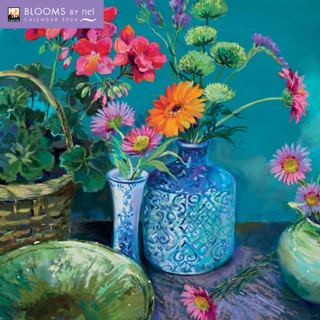 Blooms by Nel Whatmore Wall Calendar 2026 Art