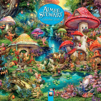 Aimee Stewart Wall Calendar 2026 Art Calendar