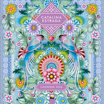 Catalina Estrada Wall Calendar 2026 Art Calendar