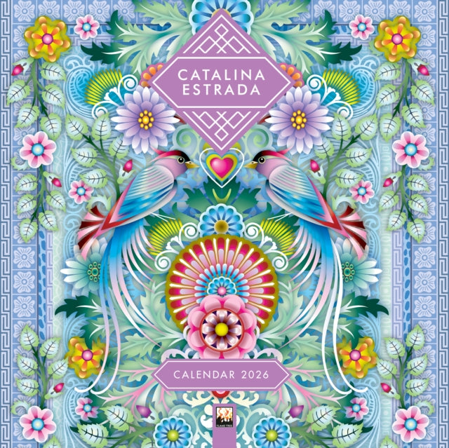 Catalina Estrada Wall Calendar 2026 Art Calendar