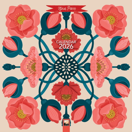 Nina Pace Wall Calendar 2026 Art Calendar