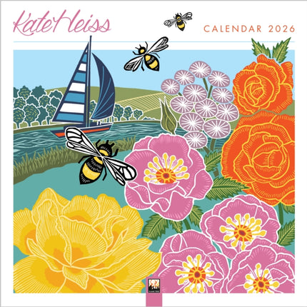 Kate Heiss Wall Calendar 2026 Art Calendar