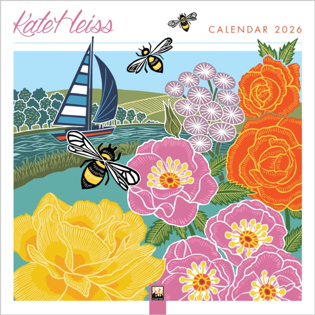 Kate Heiss Wall Calendar 2026 Art Calendar