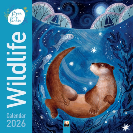 Bex Parkin Wildlife Wall Calendar 2026 Art