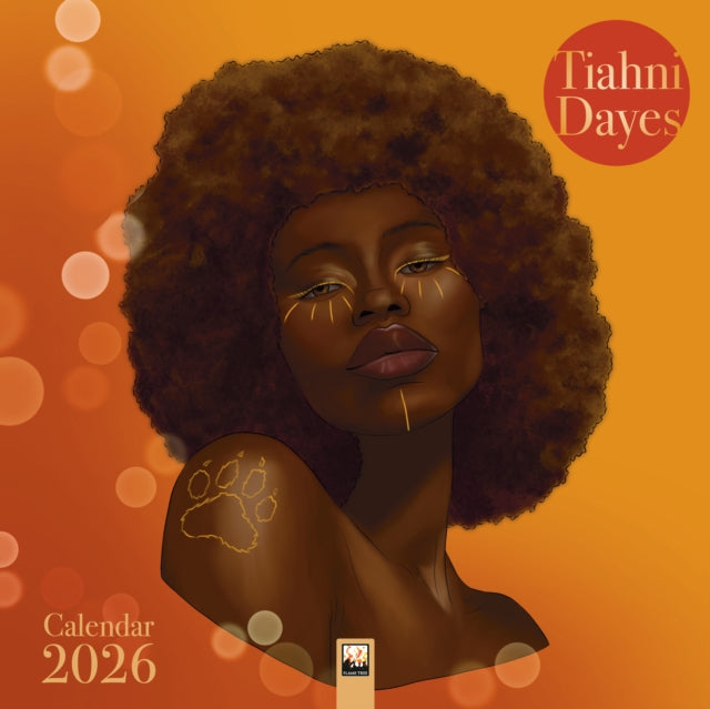 Tiahni Dayes Wall Calendar 2026 Art Calendar