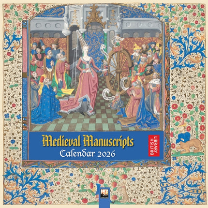 British Library Medieval Manuscripts Wall