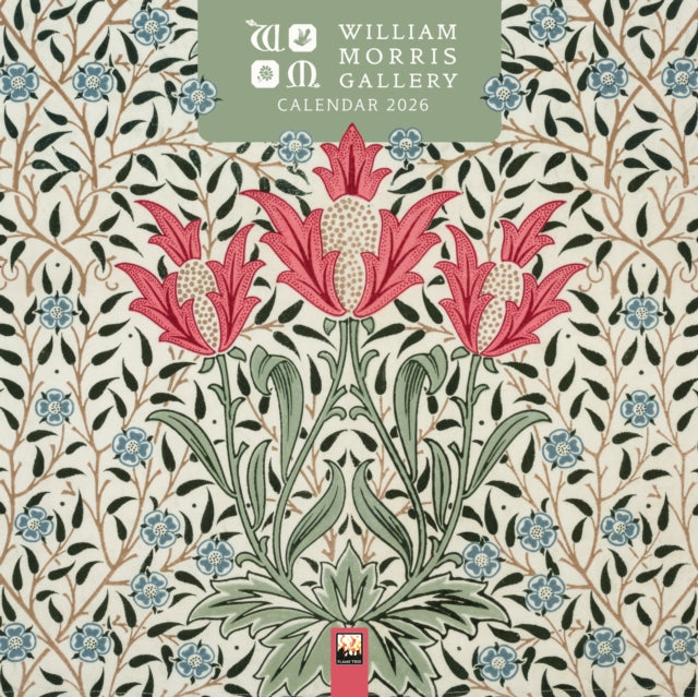 William Morris Gallery Wall Calendar 2026 Art
