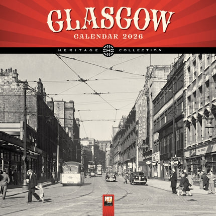 Glasgow Heritage Wall Calendar 2026 Art Calendar