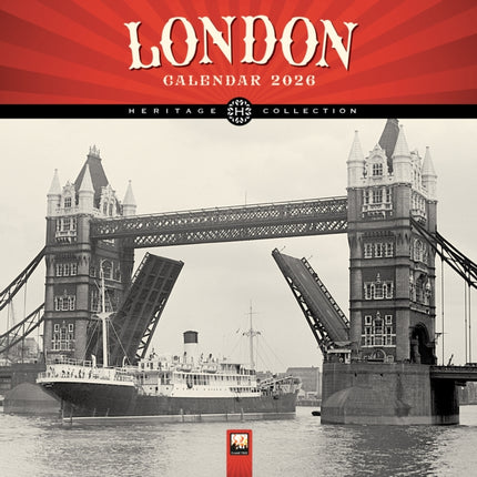 London Heritage Wall Calendar 2026 Art Calendar