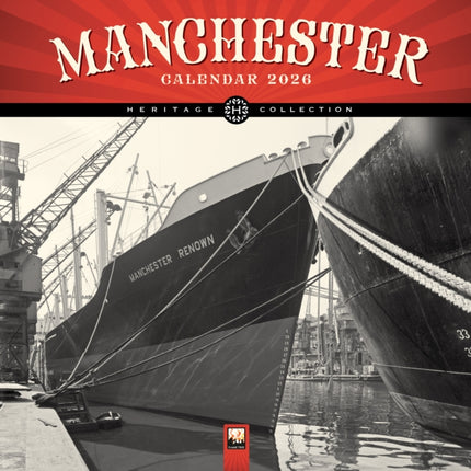 Manchester Heritage Wall Calendar 2026 Art