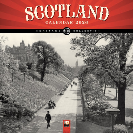 Scotland Heritage Wall Calendar 2026 Art Calendar