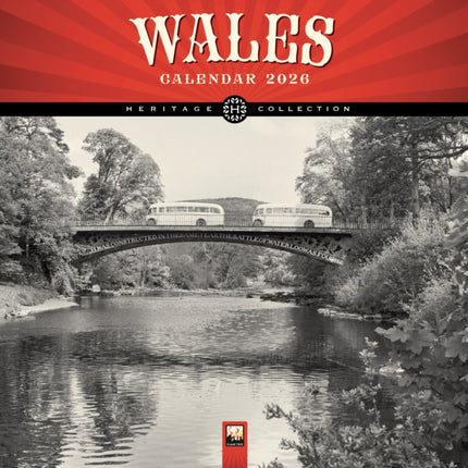Wales Heritage Wall Calendar 2026 Art Calendar