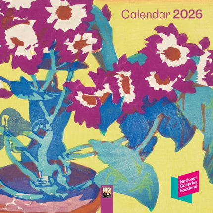 National Galleries Scotland Mini Wall Calendar