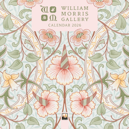 William Morris Gallery Mini Wall Calendar 2026