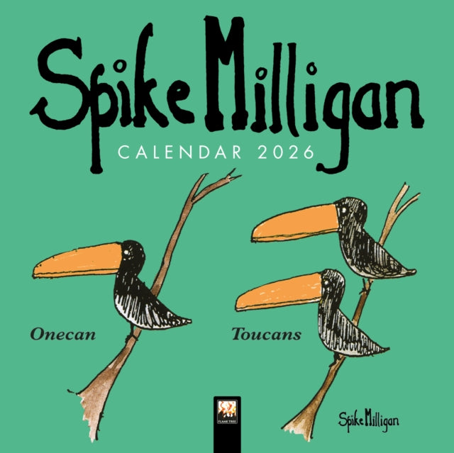 Spike Milligan Mini Wall Calendar 2026 Art