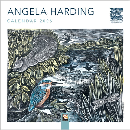 Angela Harding Mini Wall calendar 2026 Art