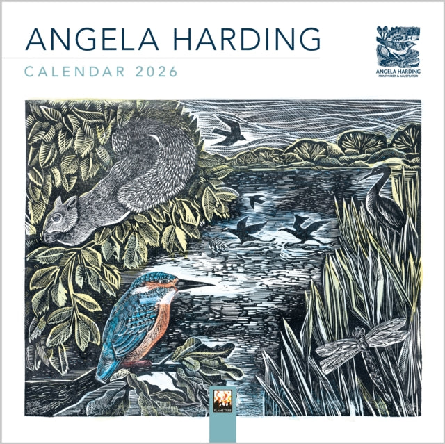 Angela Harding Mini Wall calendar 2026 Art