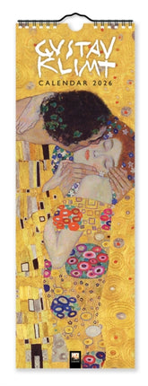 Gustav Klimt Slim Calendar 2026 Art Calendar
