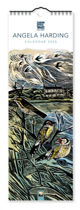 Angela Harding Slim Calendar 2026 Art Calendar