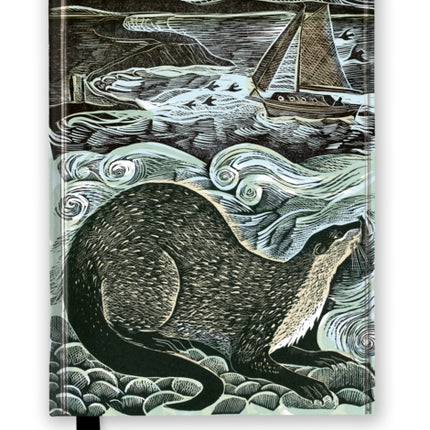 Angela Harding Shetland Otter and Windsong 2026 Luxury Diary Planner  Page to View with Notes