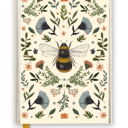 Jade Mosinski Botanical Bee 2026 Luxury Diary Planner  Page to View with Notes