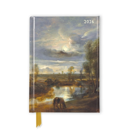 The Courtauld Landscape by Moonlight 2026 Luxury Pocket Diary Planner  Week to View