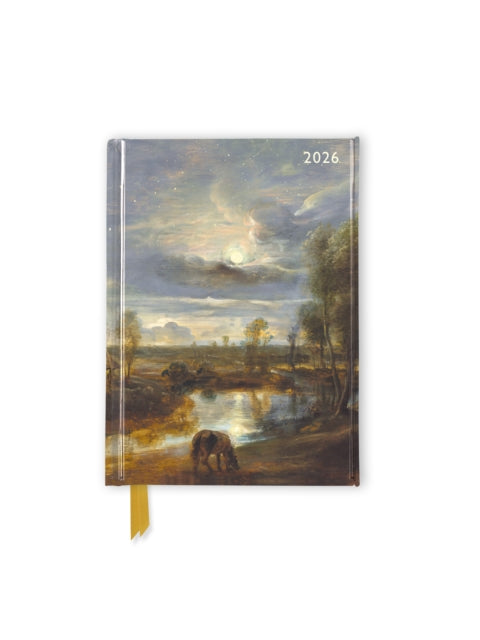 The Courtauld Landscape by Moonlight 2026 Luxury Pocket Diary Planner  Week to View