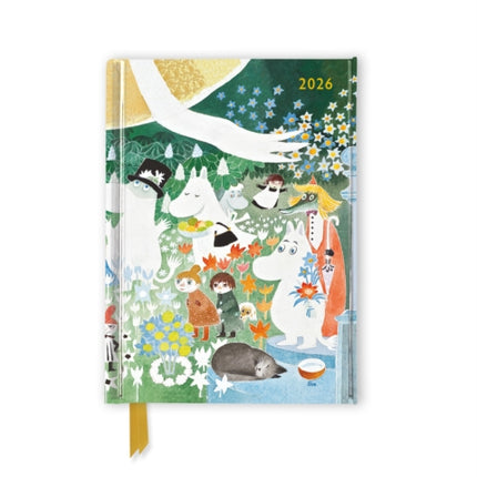 Moomin Dangerous Journey 2026 Luxury Pocket Diary Planner  Week to View