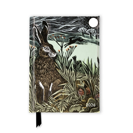 Angela Harding Hidden Hares 2026 Luxury Pocket Diary Planner  Week to View