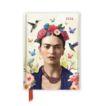 Frida Kahlo Life of an Icon 2026 Luxury Pocket Diary Planner  Week to View