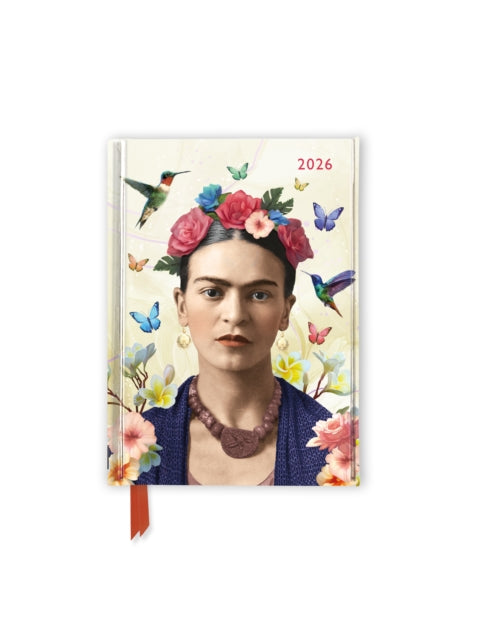 Frida Kahlo Life of an Icon 2026 Luxury Pocket Diary Planner  Week to View