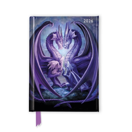 Anne Stokes Raising Dragons 2026 Luxury Pocket Diary Planner  Week to View