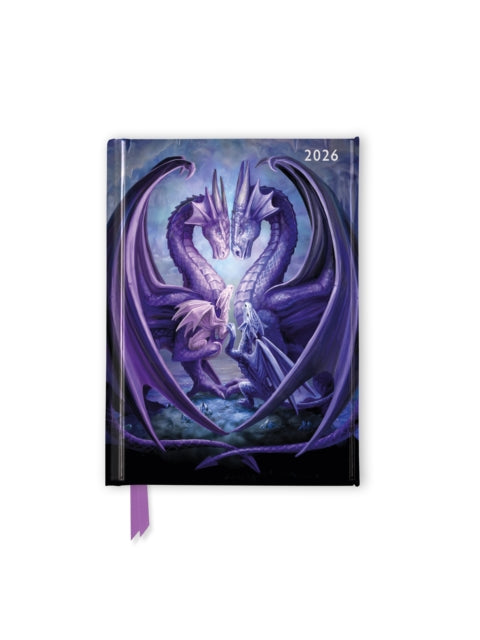 Anne Stokes Raising Dragons 2026 Luxury Pocket Diary Planner  Week to View