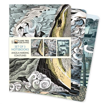 Angela Harding Coastlines Set of 3 Standard