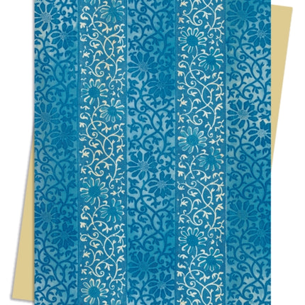 William Morris Gallery Stripe Twill Greeting Card