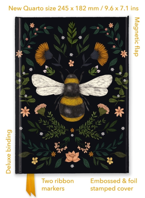 Jade Mosinski Bee Foiled Quarto Journal