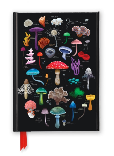 Anna Stead Mushroom  Fungi Herbal Foiled Journal