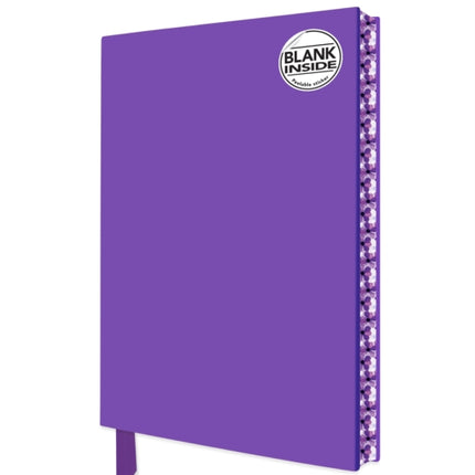 Mystic Mauve Blank Artisan Notebook Flame Tree