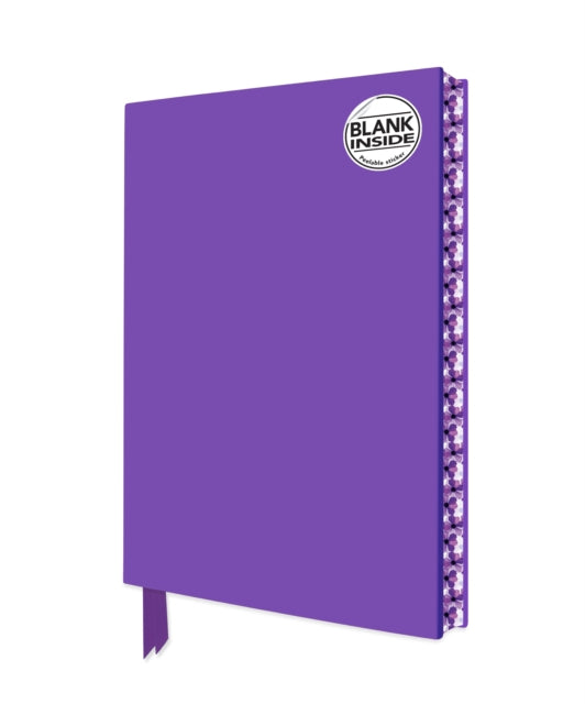 Mystic Mauve Blank Artisan Notebook Flame Tree