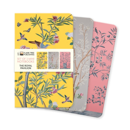 Royal Pavilion Brighton Set of 3 Mini Notebooks