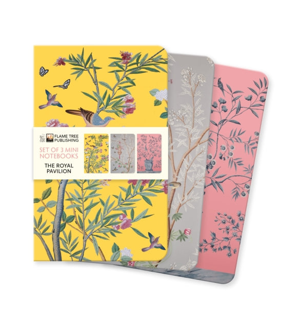 Royal Pavilion Brighton Set of 3 Mini Notebooks