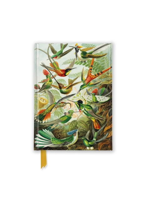 Ernst Haeckel Hummingbirds Foiled Pocket Journal
