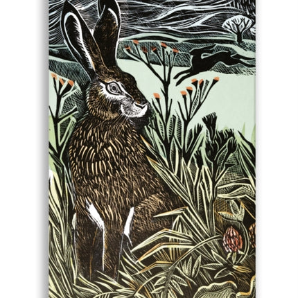 Angela Harding Hidden Hares Soft Touch Journal