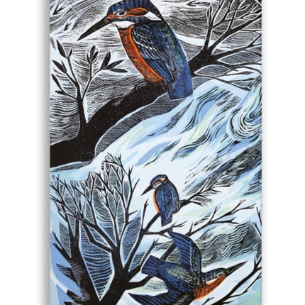 Angela Harding Suffolk Kingfishers Soft Touch Journal