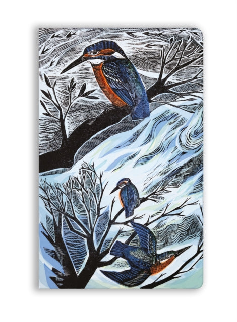 Angela Harding Suffolk Kingfishers Soft Touch Journal