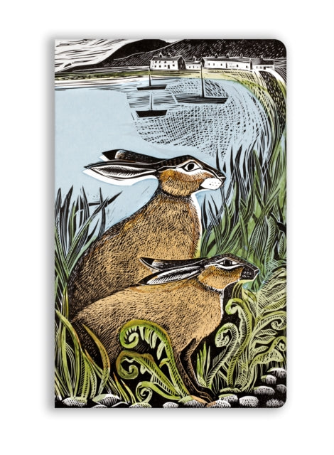 Angela Harding Rathlin Hares Soft Touch Journal